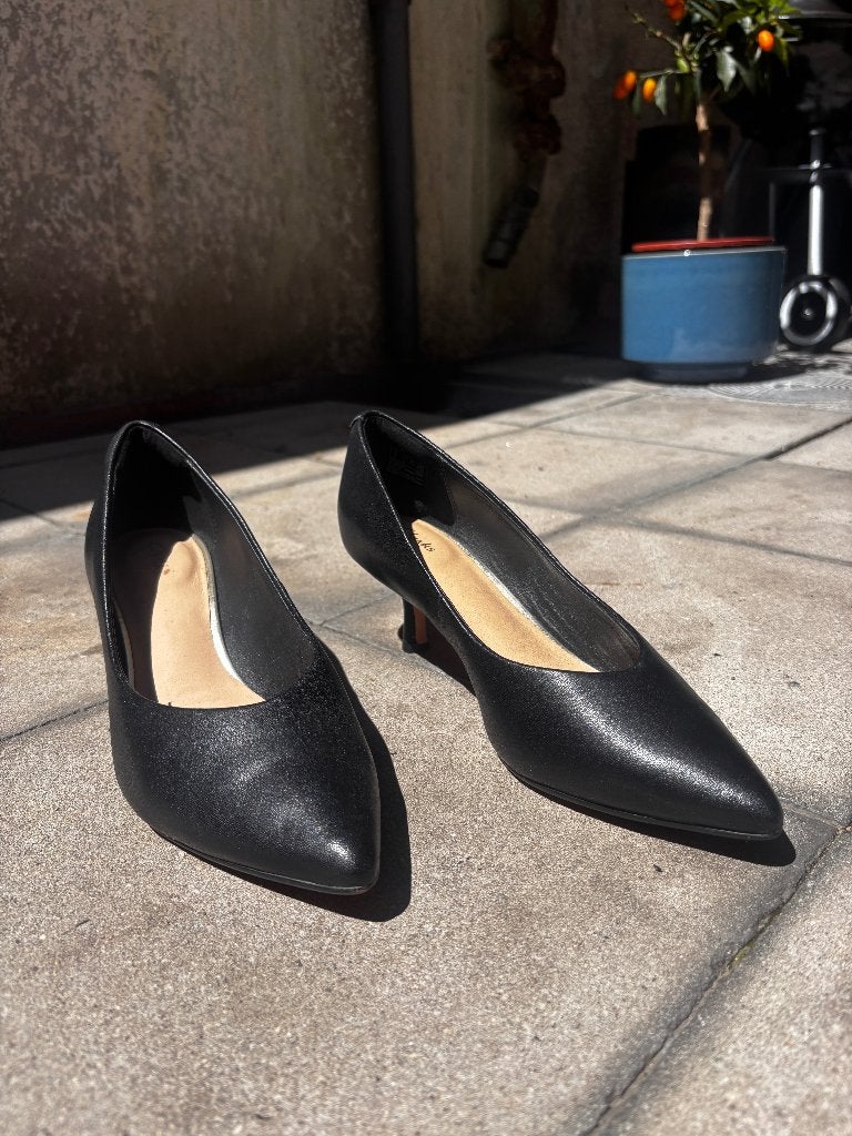 Clarks leren pumps – maat 38 – zwart – met originele doos, Kleding | Dames, Schoenen, Ophalen, Pumps, Zwart, Zo goed als nieuw