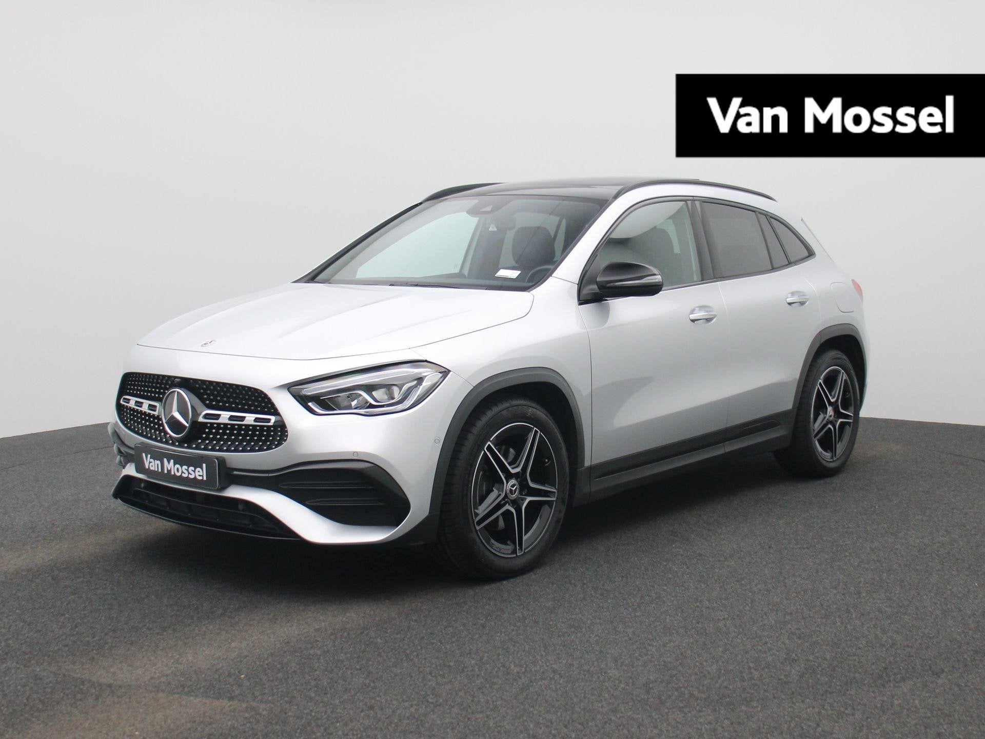 Mercedes-Benz GLA GLA 180 AMG Line PANODAK | LEDER | CAMERA, Auto's, Mercedes-Benz, Stof, Gebruikt, 4 cilinders, 136 pk