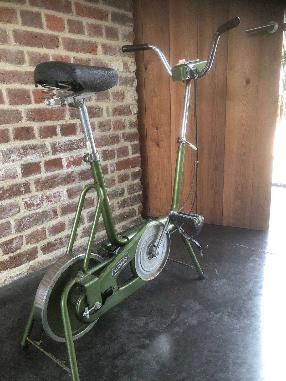 Vintage hometrainer Superia, Fietsen en Brommers, Ophalen