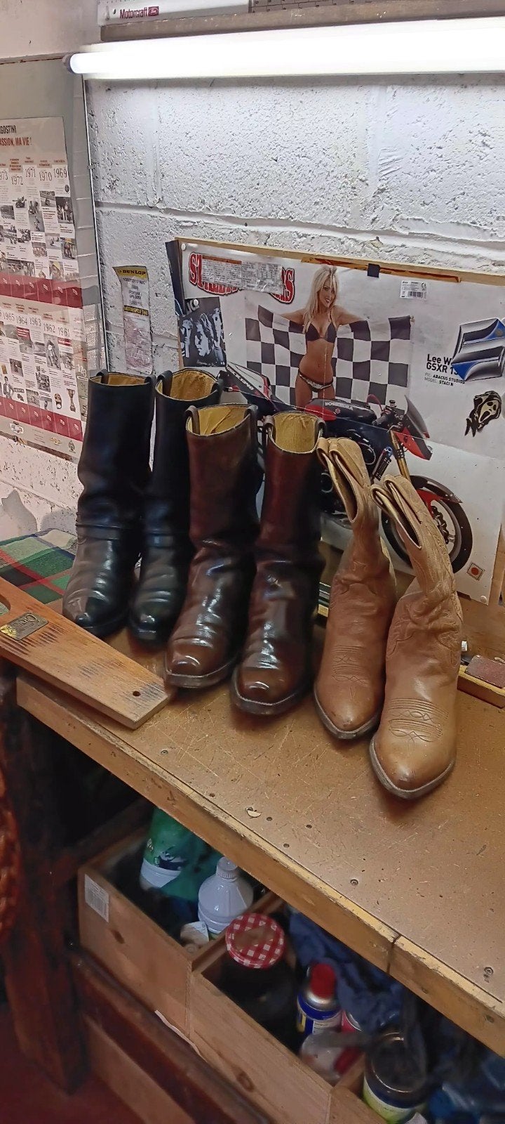 Bottes Santiago, Motos, Particulier