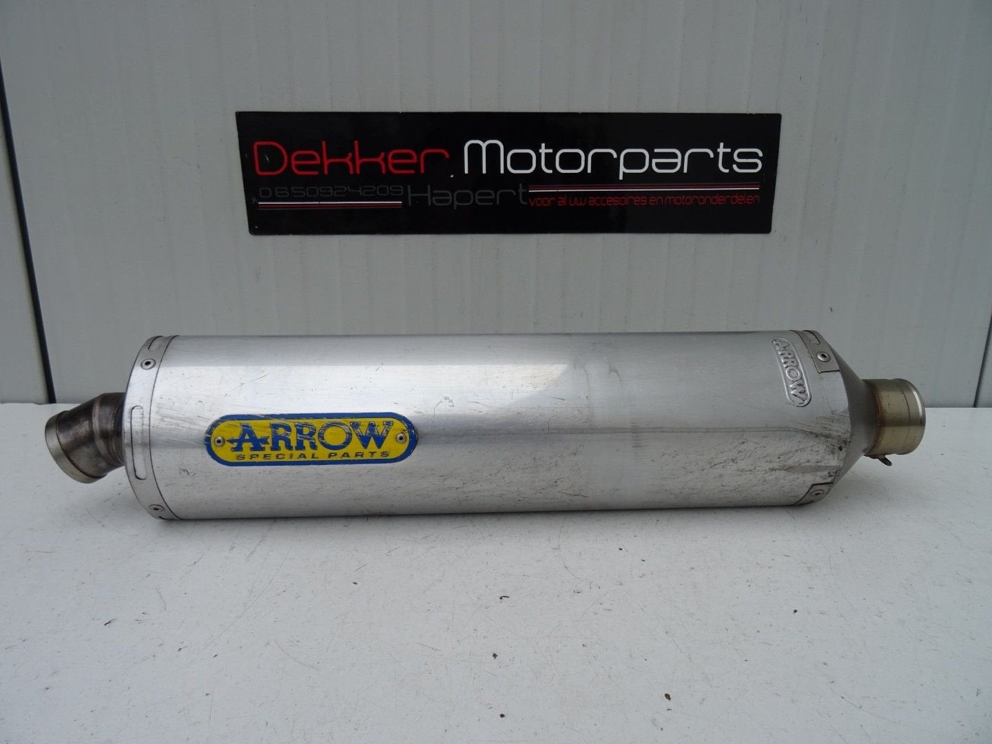 Arrow Race-Tech Sport Uitlaat Demper # Universeel 54mm, Motoren, Gebruikt, -, -, Ophalen of Verzenden