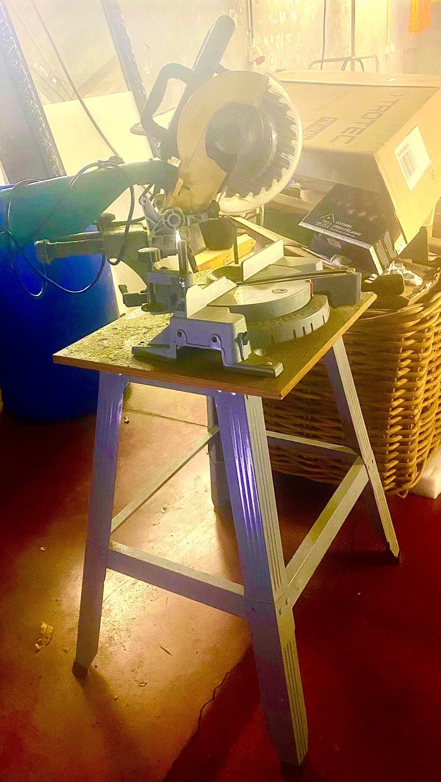 Afkortzaag, Doe-het-zelf en Bouw, Gereedschap | Zaagmachines, Ophalen, Gebruikt, 1200 watt of meer, Afkortzaag