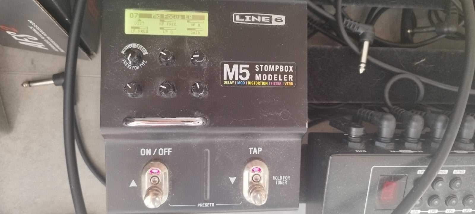 Line6 M5 Stompbox Modeler Multi Effect, Enlèvement, Comme neuf