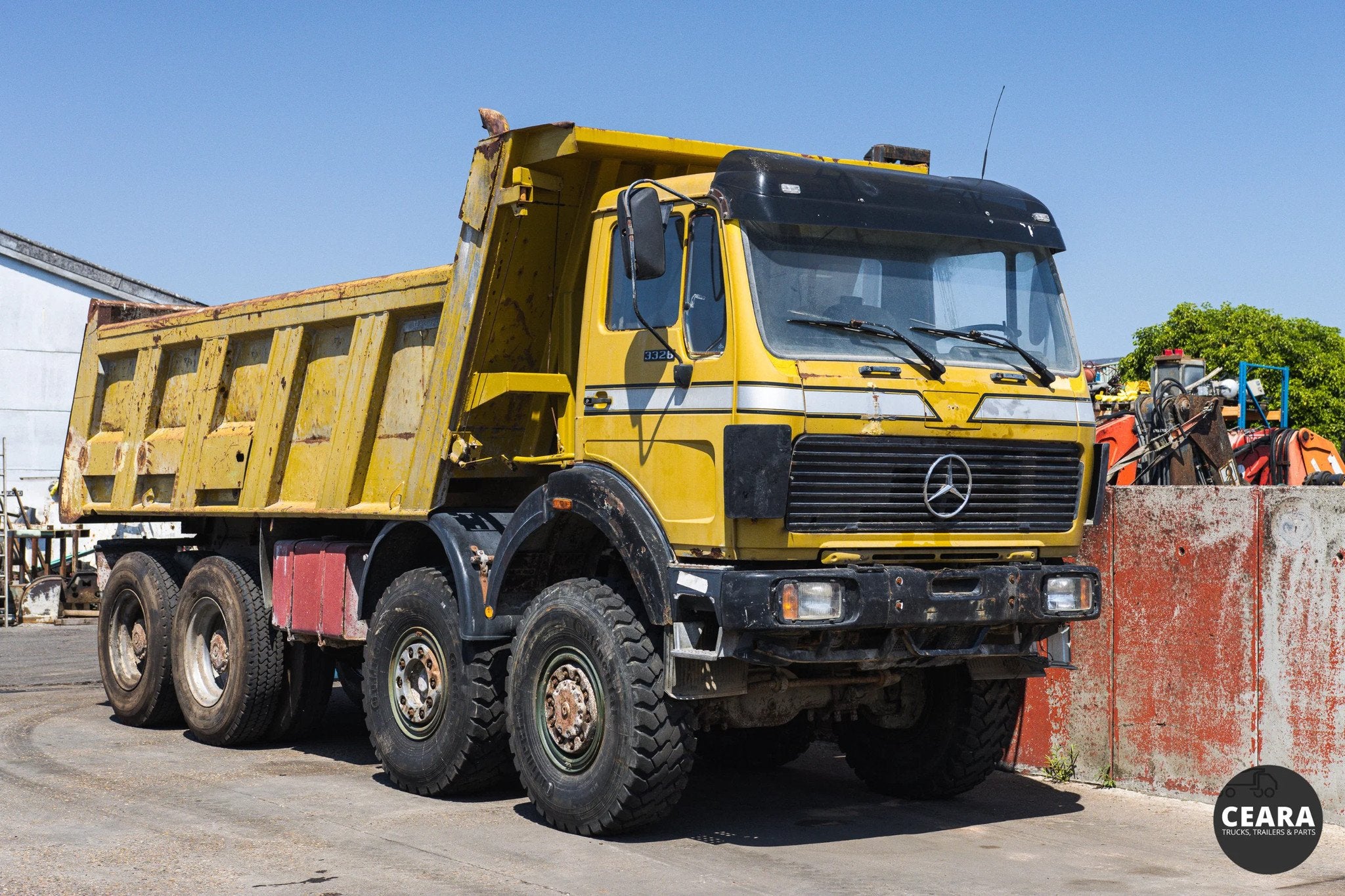 Mercedes-Benz NG 3328 OM422 camion allemande! MILLE-PATTES, Auto's, Mercedes-Benz, Bedrijf, Diesel, Te koop