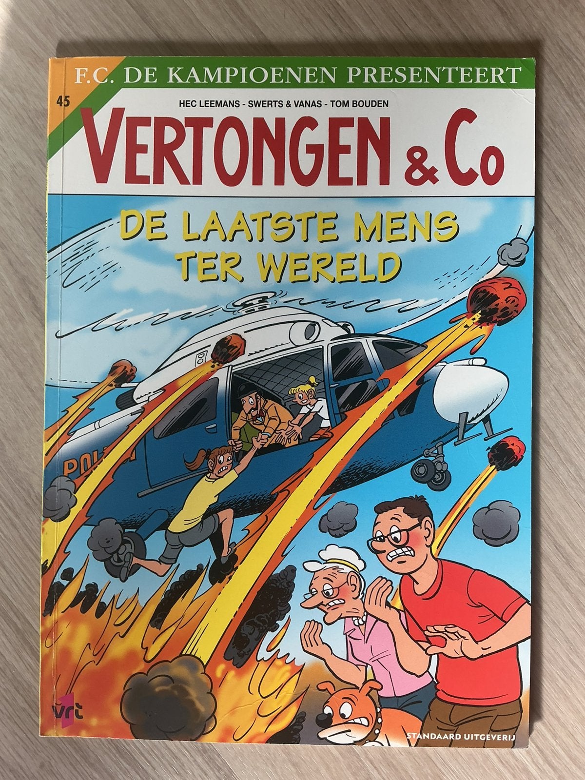 Vertongen & Co - De Laatste mens ter wereld, Boeken, Ophalen, Gelezen