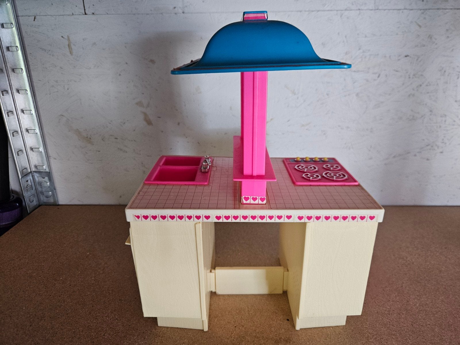 Vintage Mattel Barbie Kookeiland / Droomkeuken (1984 ), Verzamelen, Poppenhuizen en Toebehoren, Ophalen, Gebruikt, Poppenhuis