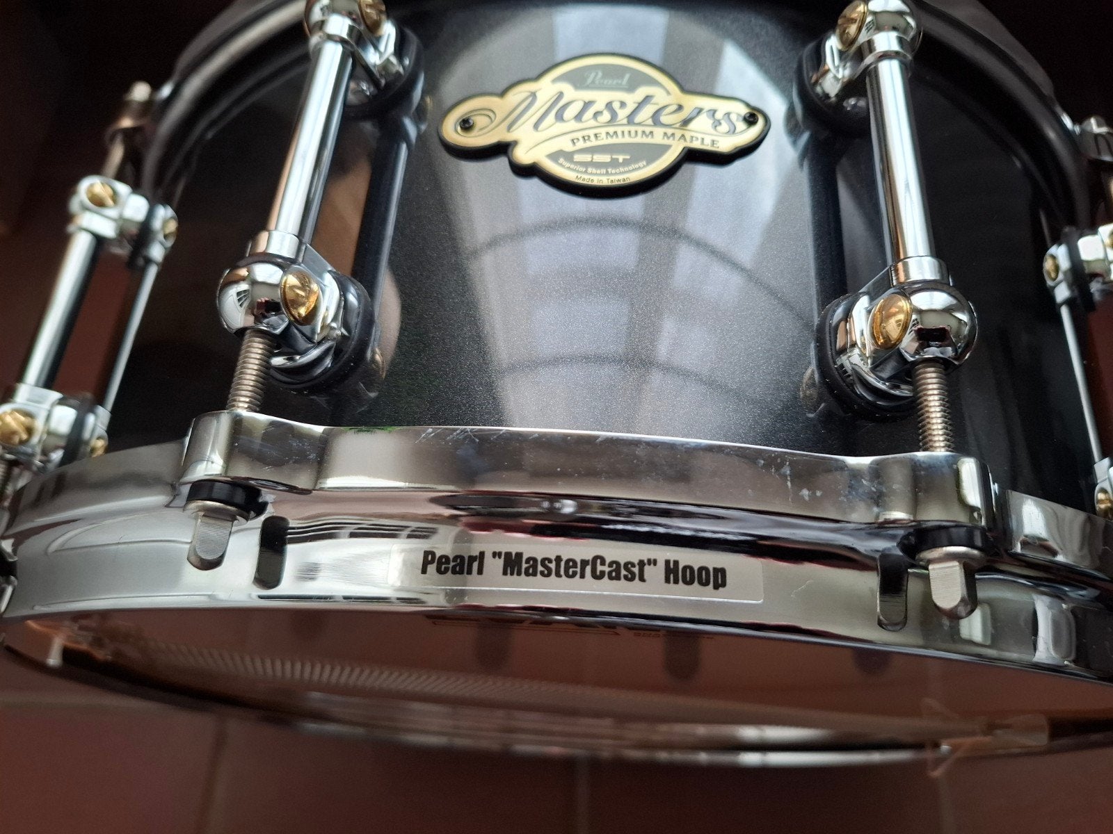 Pearl masters premium maple 14x6,5 snare drum voor drumstel, Muziek en Instrumenten, Ophalen of Verzenden, Zo goed als nieuw, Drums of Percussie