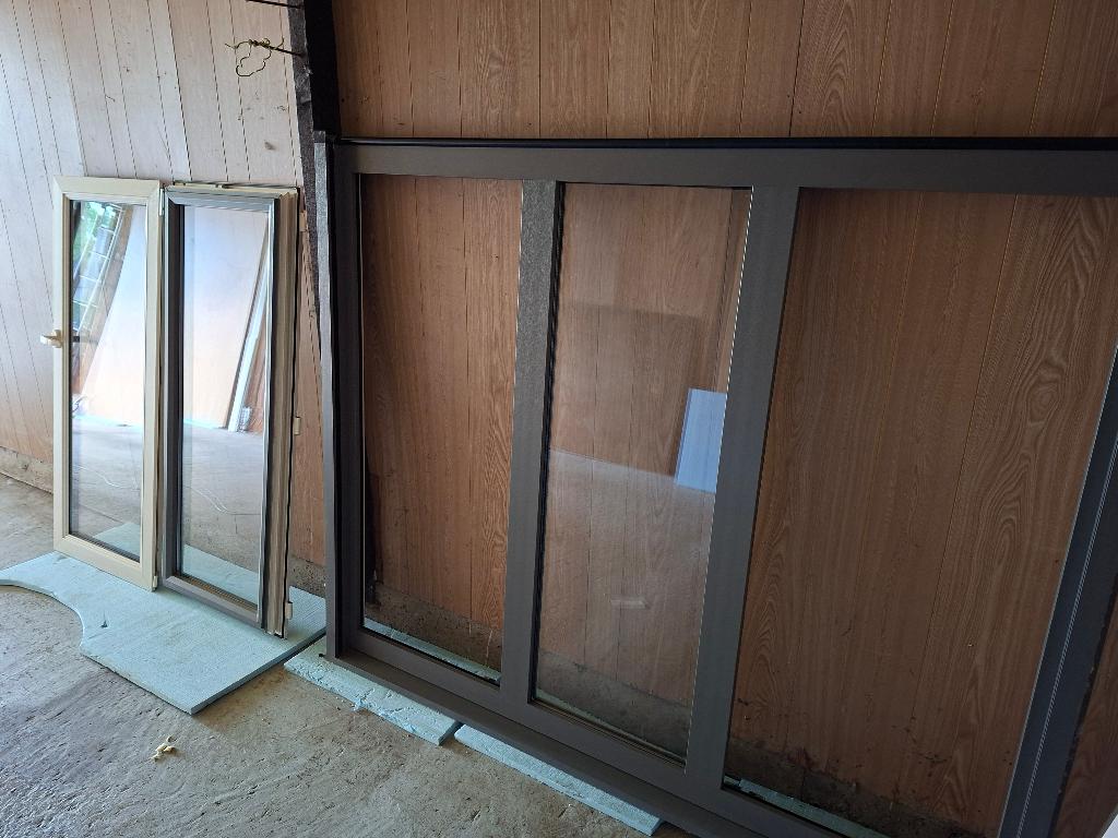 Raam, Ophalen, 120 tot 160 cm, Zo goed als nieuw, Dubbelglas