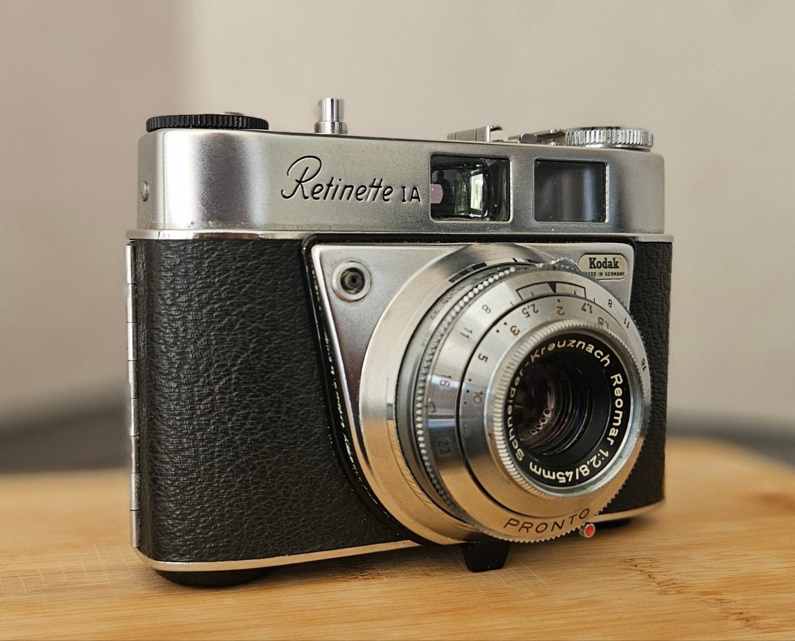 Kodak Retinette IA, Enlèvement, Kodak