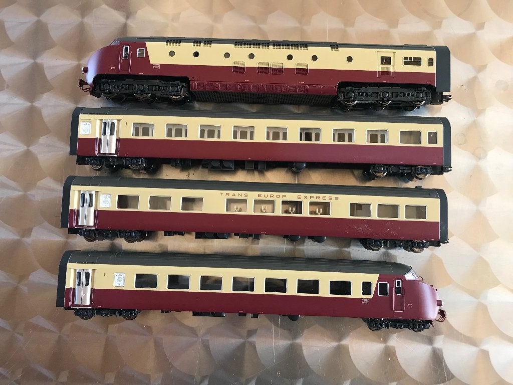 Trix 22131 SBB-CFF RAm 502 TEE splinternieuw, Treinset, Gelijkstroom, Trix, Nieuw