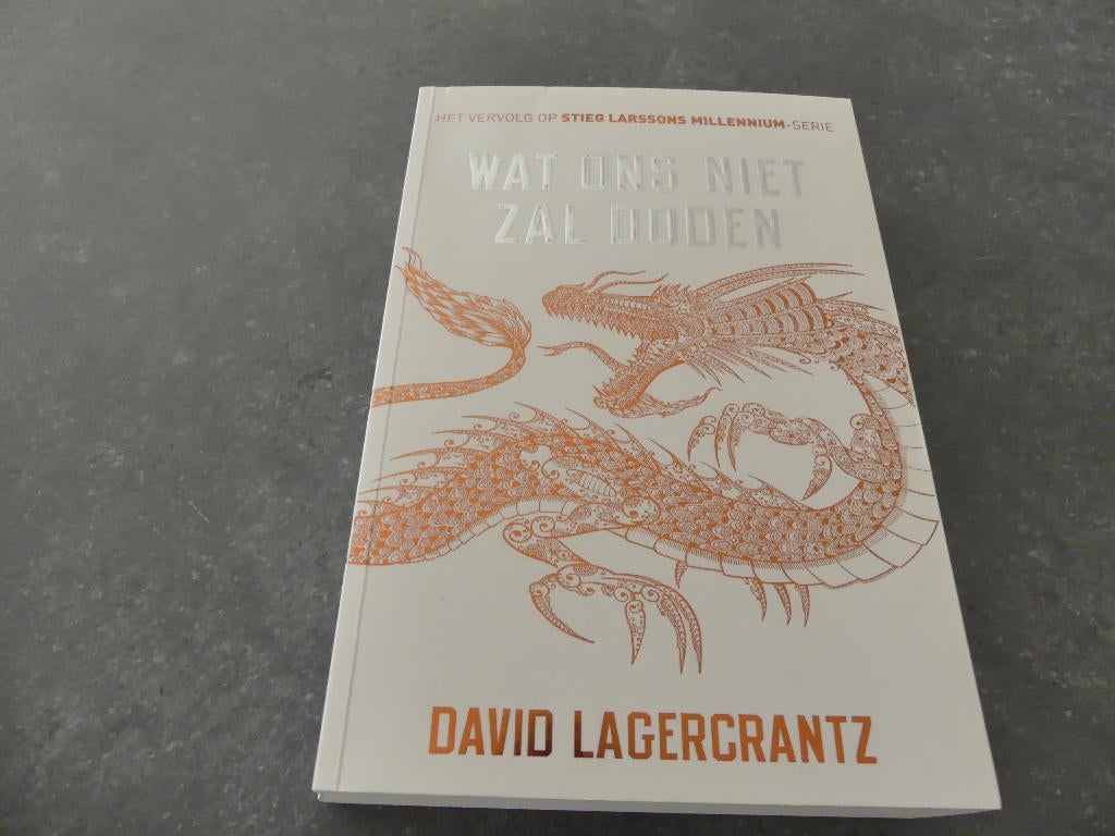 Boek ‘Millennium 4- Wat ons niet zal doden’ NIEUW!, Boeken, Thrillers, Nieuw, Scandinavië, Ophalen of Verzenden