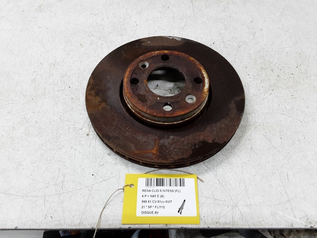 FREIN DISQUE AVANT Renault Clio V (RJAB) (01-2019/-), Renault, Utilisé, Peter-Huppertz-Straße 5
51063  Köln, DE, Dialog.deutschland@renault.de