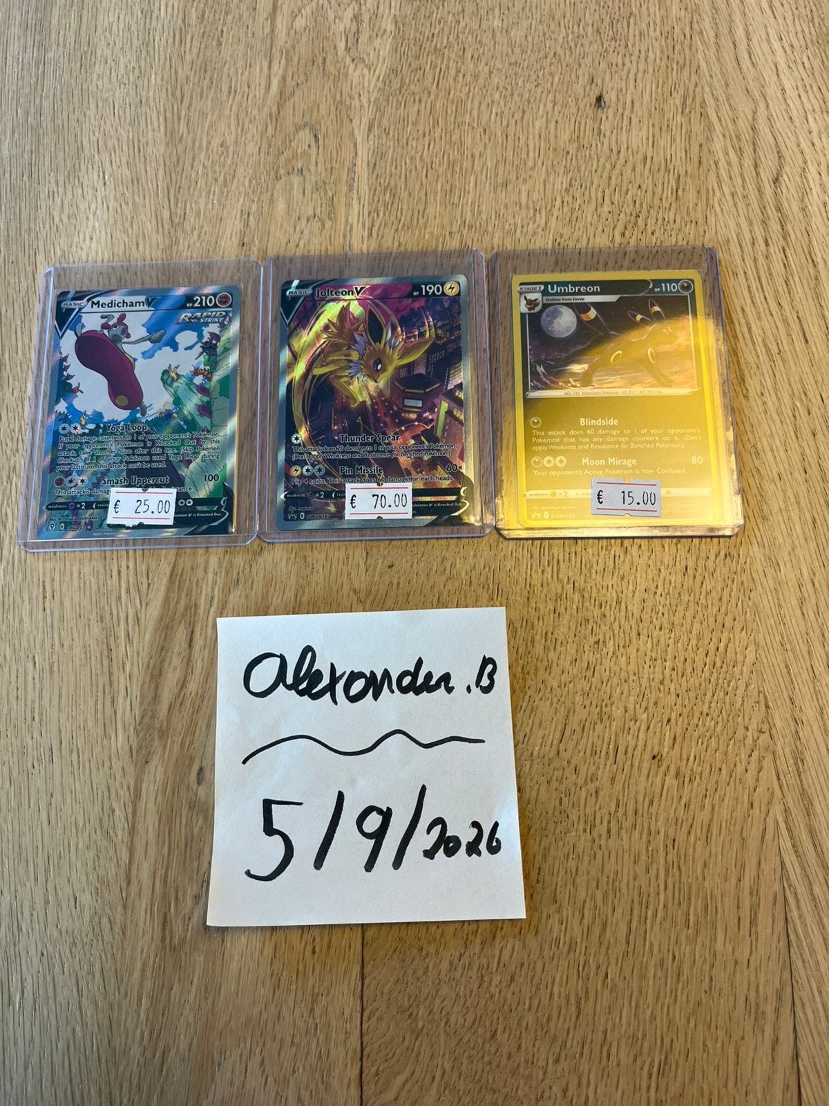 Pokemon kaarten van : Evolving Skies, Enlèvement ou Envoi, Comme neuf