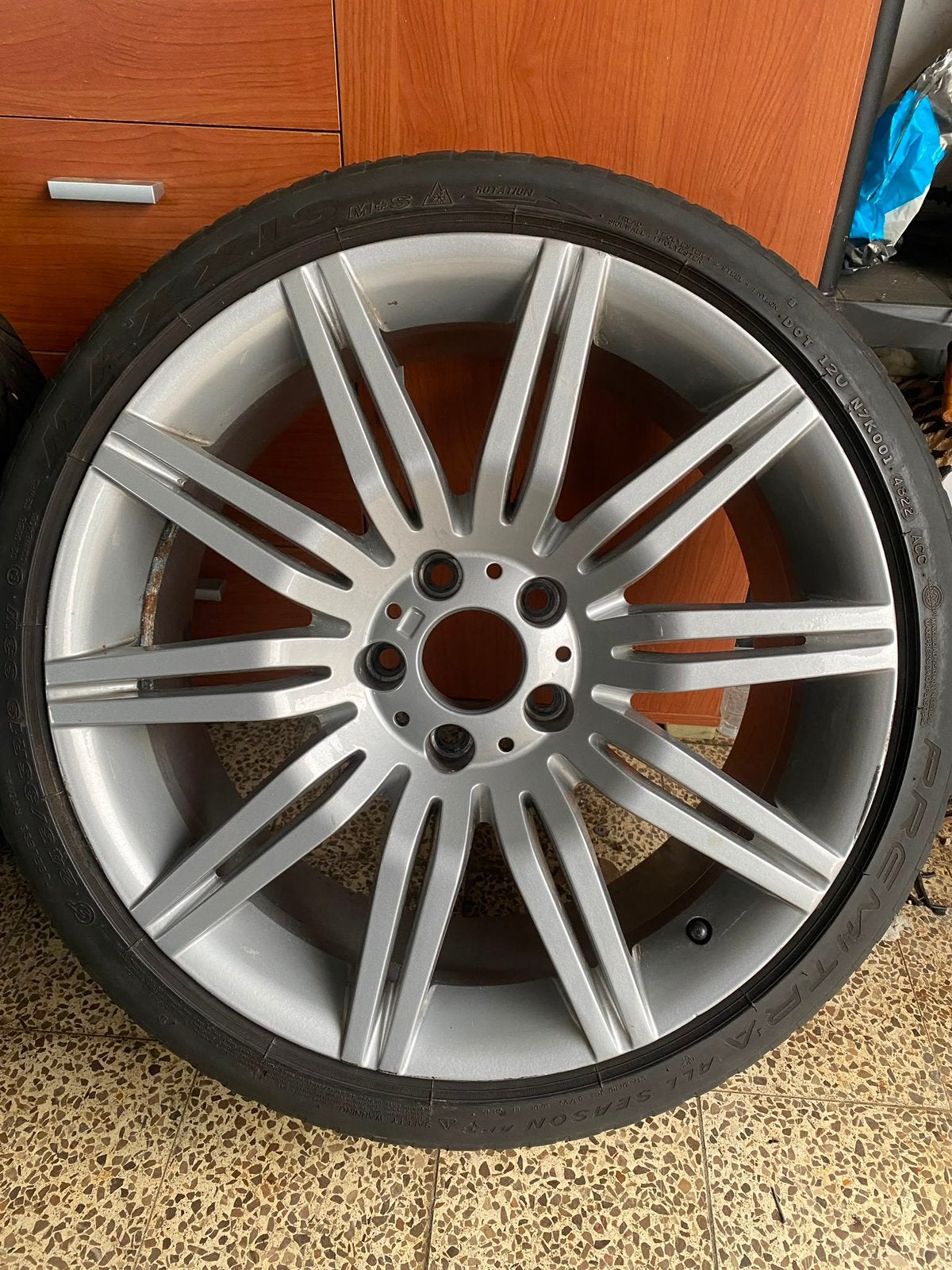 19 inch alluminium velgen BMW, Ophalen, Gebruikt