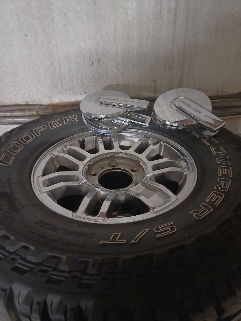 Hummer velgen, Ophalen, Velg(en)