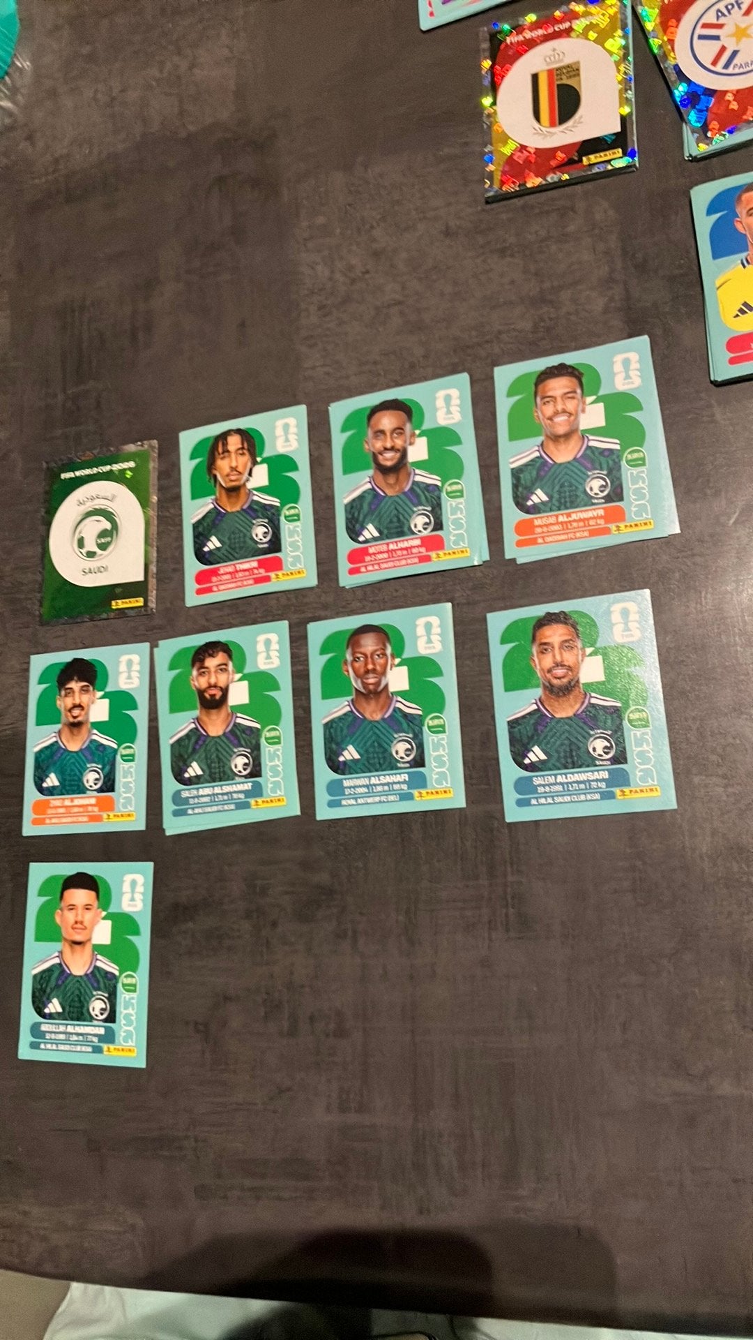 Panini stickers World Cup 2026 Saodi Arabië, Ophalen of Verzenden, Nieuw
