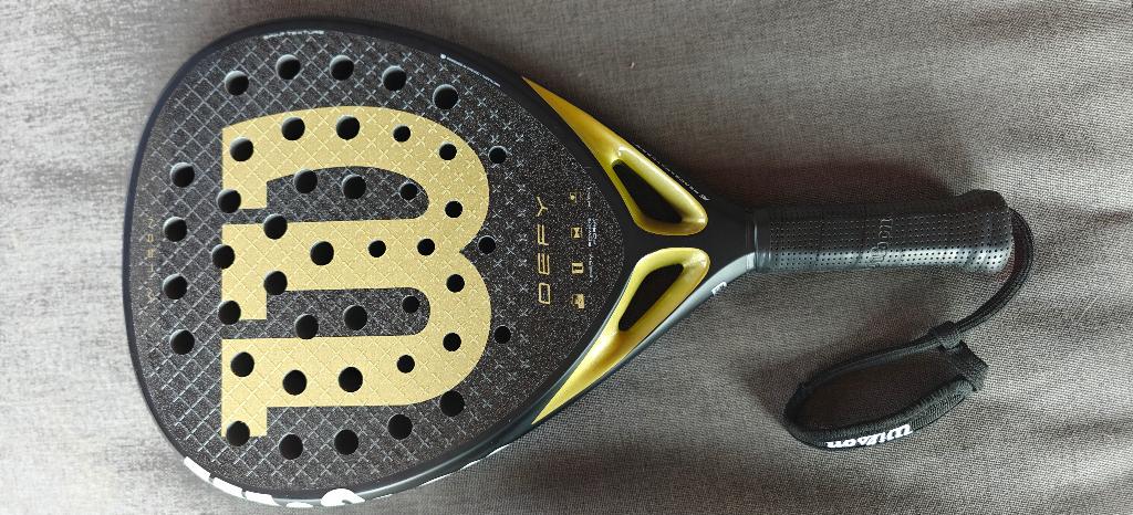 Wilson defy V1 3K (diamant), Sport en Fitness, Padel, Ophalen of Verzenden, Zo goed als nieuw, Padelracket
