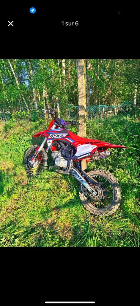 Moto cross 200cc, Vélos & Vélomoteurs, Enlèvement, Comme neuf