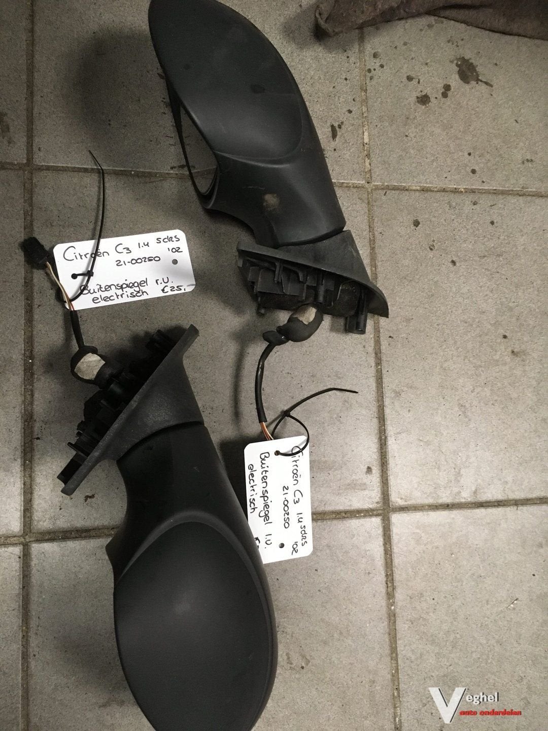 citroen c3  5drs '02 electr buitenspiegel Links voor, Auto-onderdelen, Spiegels, Gebruikt, -, -, Ophalen of Verzenden
