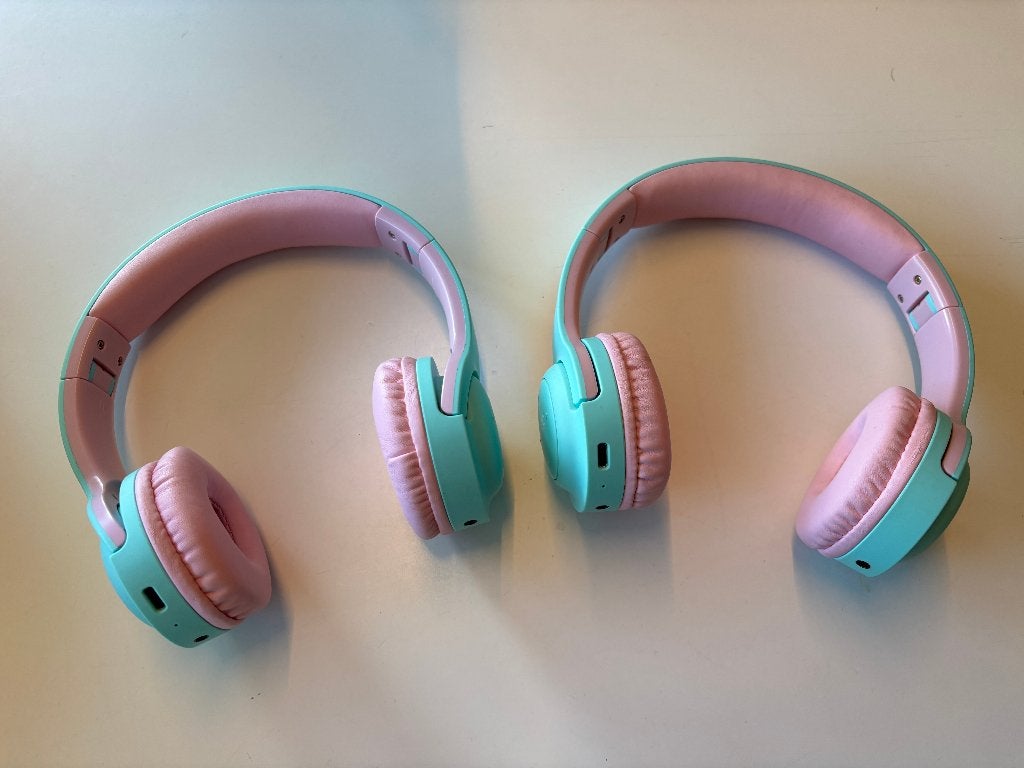 2x WISEQ - Hero Kinder Koptelefoon - Unicorn Bubblegum, Audio, Tv en Foto, Overige merken, Bluetooth, Ophalen of Verzenden, Zo goed als nieuw