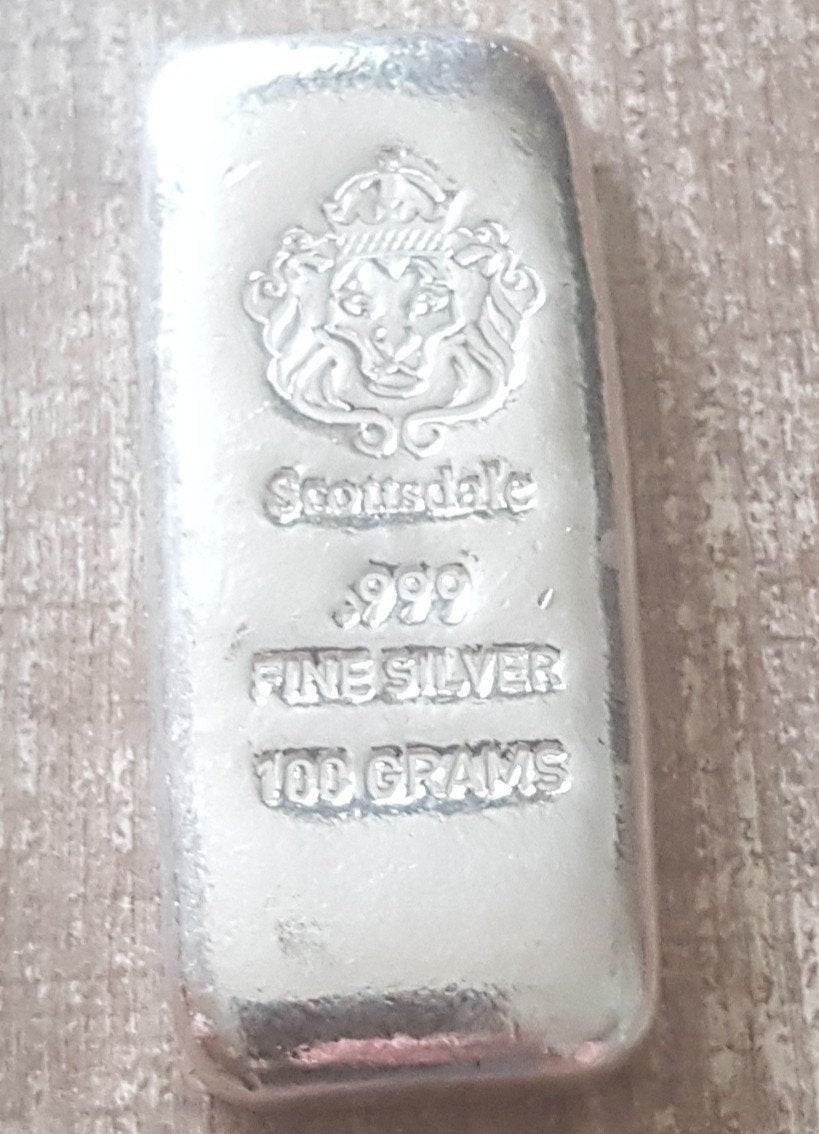 Barre Germania Mint 100gr, Enlèvement ou Envoi, Argent