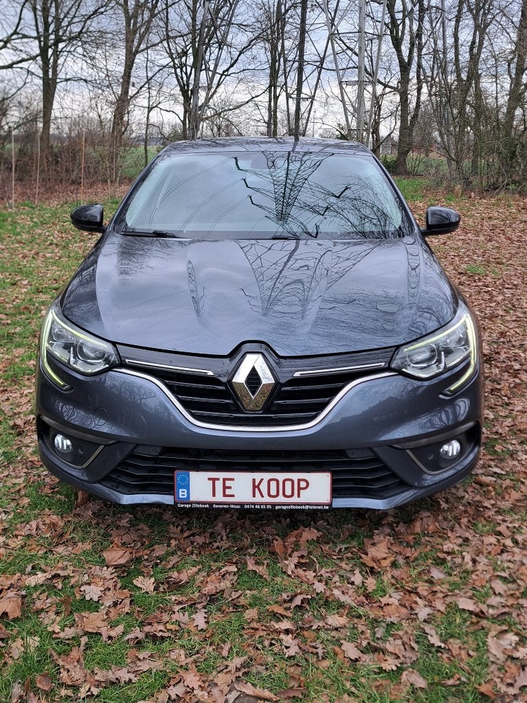 Renault Mégane automaat: 68.000 km+veel opties+groot nazicht, Autos, Renault, 1197 cm³, Argent ou Gris, Achat, Euro 6