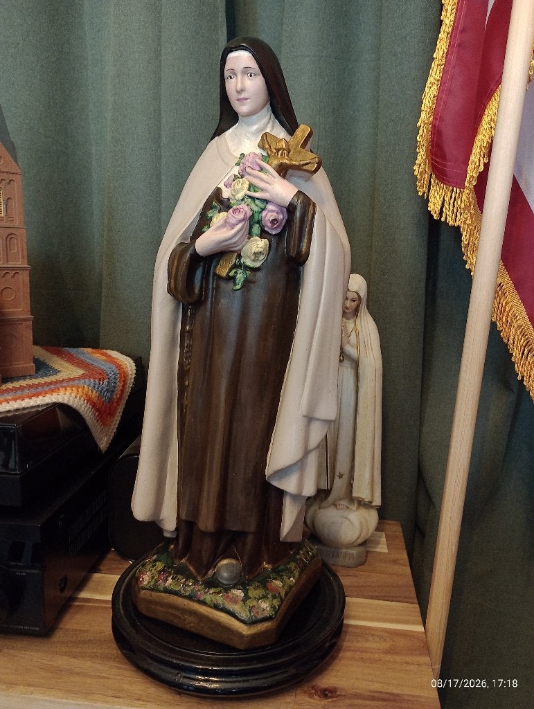 Statue religieuse Sainte Thèrèse de Lisieux, Enlèvement