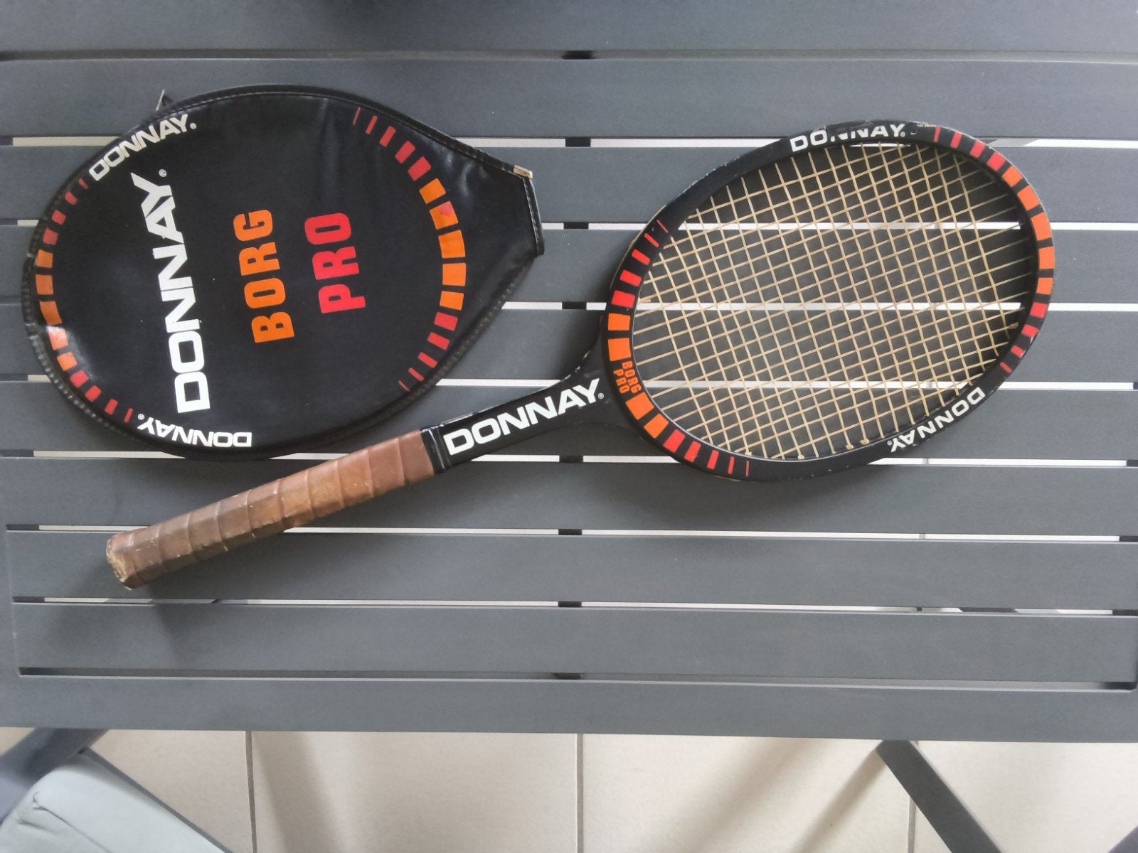 1 raquette DONNAY BORG PRO vintage, Sport en Fitness, Tennis, Ophalen, Racket