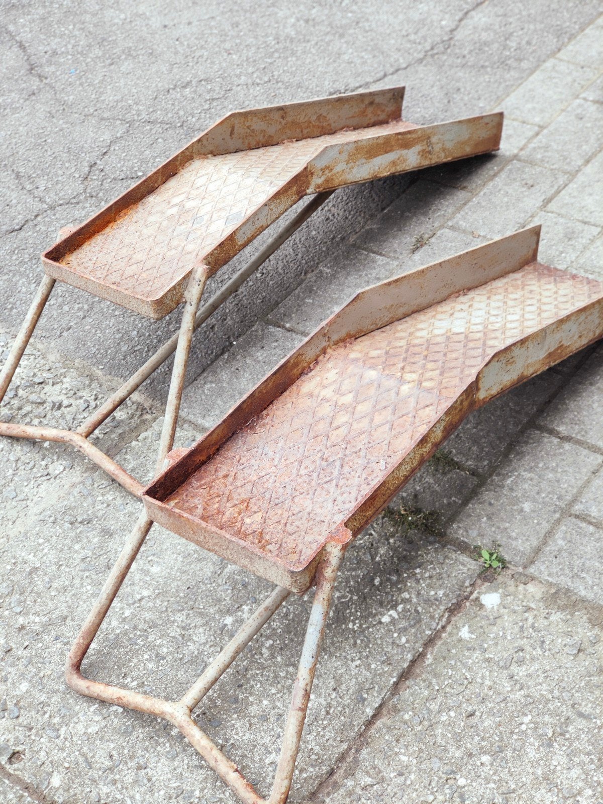 Oprijbok schans, Ophalen