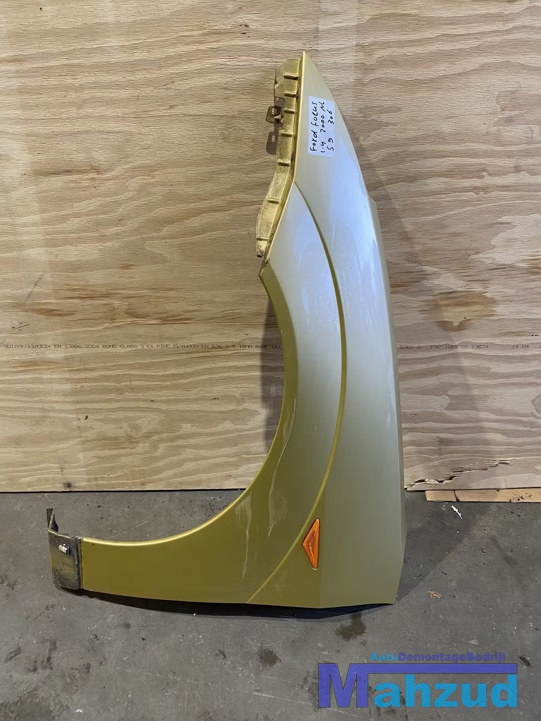 FORD FOCUS 1 geel S9 links linker scherm zijscherml 99-04, Gebruikt, Info@ford.com, Ford, Ford Motor Company