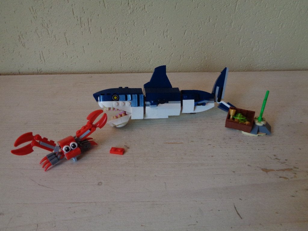 LEGO Creator Diepzeewezens 31088, Gebruikt, Lego, Ophalen of Verzenden, Compleet