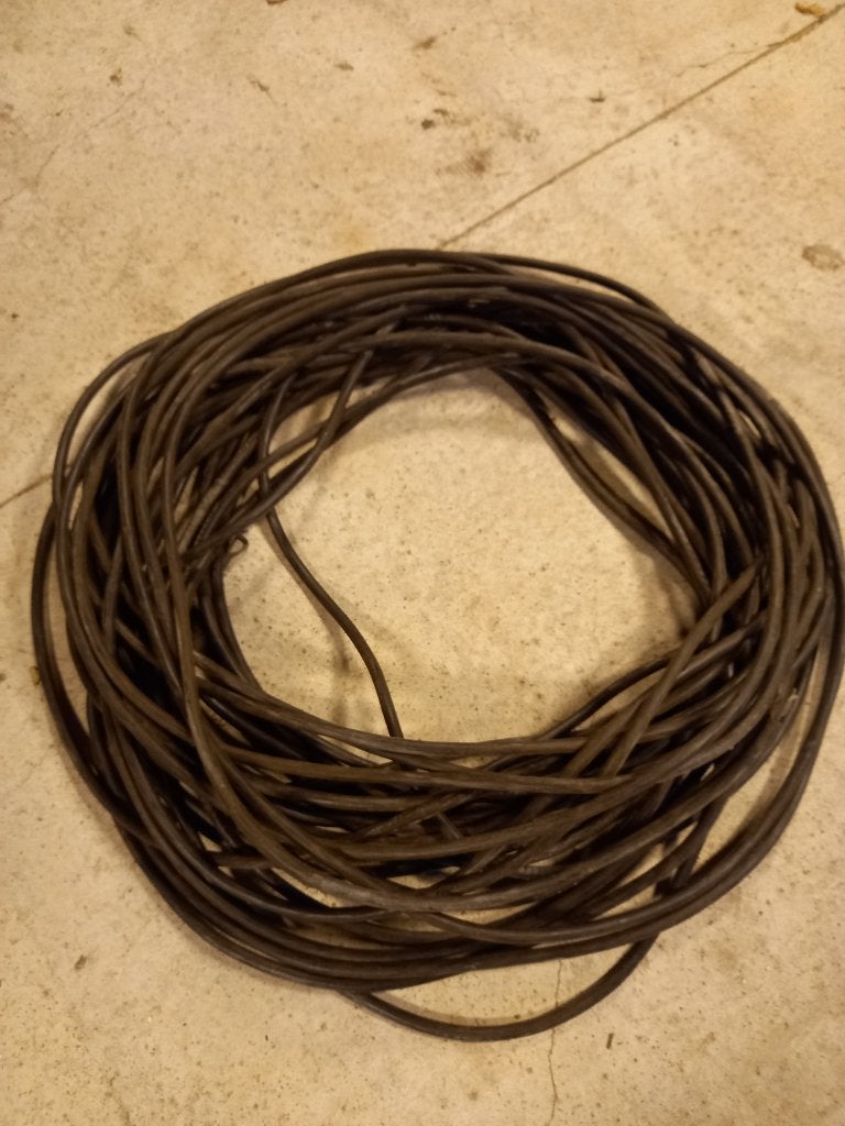 Cable électrique 4G2.5 (50m), Bricolage & Construction, Enlèvement, Utilisé, Câble ou Fil électrique