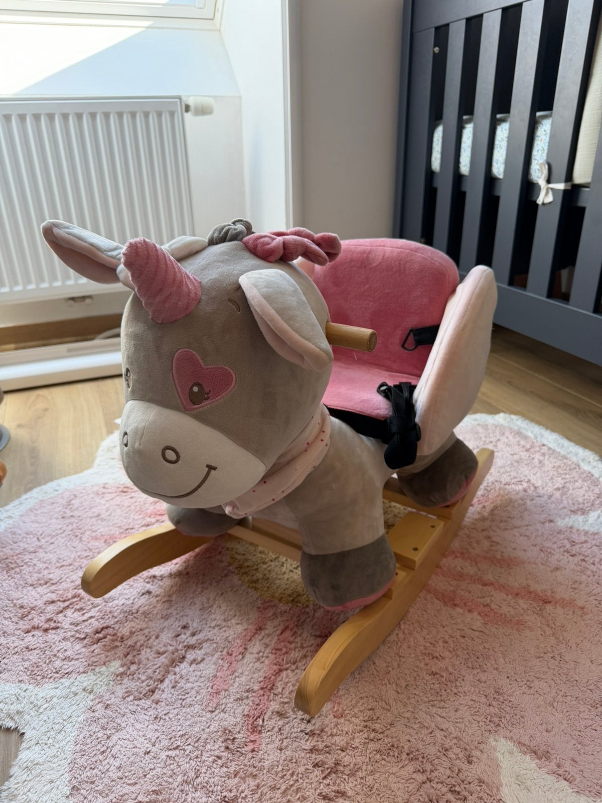 Nattou - Schommelpaardje/Hobbelpaardje - 40€, Kinderen en Baby's, Speelgoed | Hobbelfiguren, Ophalen, Zo goed als nieuw