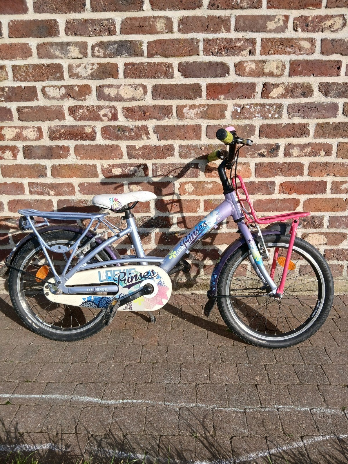 MEISJES FIETS 18 inch. 25 €, Fietsen en Brommers, Ophalen, 18 inch