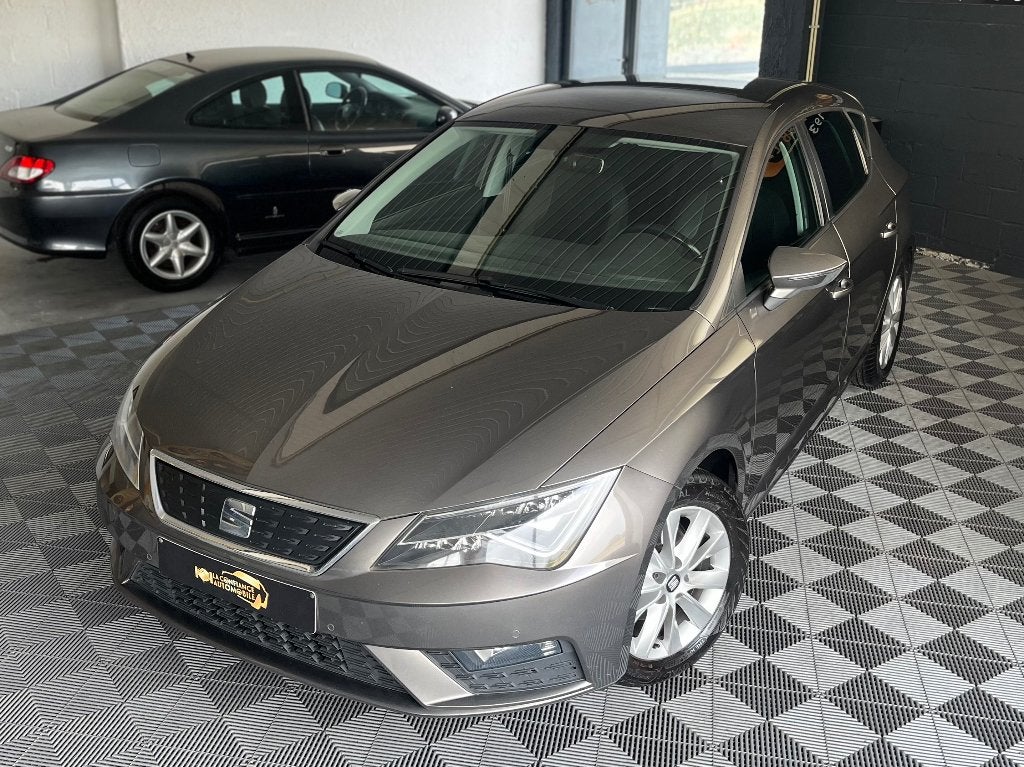 Seat Leon 1.0TSI DSG 1er Propriétaire Garantie 12 Mois, Autos, Argent ou Gris, Achat, Alcantara, 5 portes