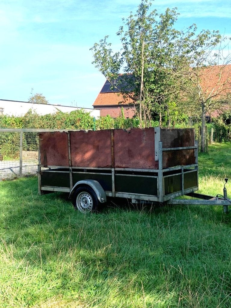 Aanhangwagen TE HUUR, Ophalen, Gebruikt