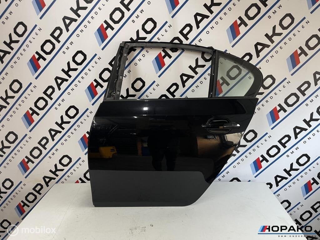 BMW 5 serie E60 |achterdeur links| Sapphire black metallic, Auto-onderdelen, Gebruikt, Deur, Einsteinlaan 5, Rijnswijk, Ophalen of Verzenden