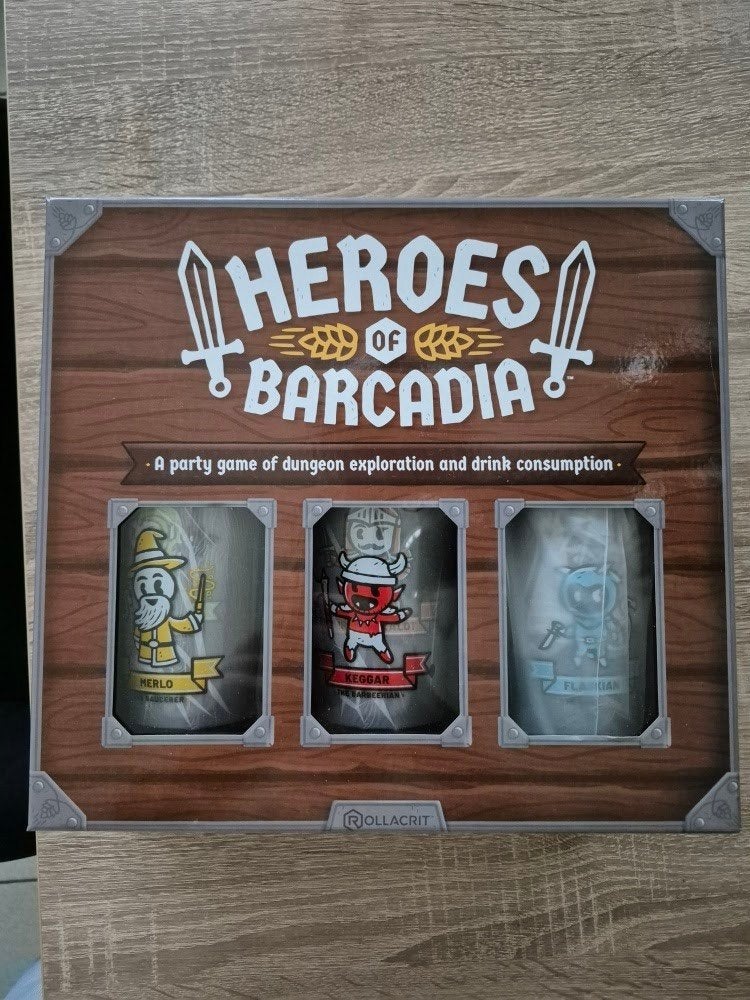 Heroes of Barcadia Jeu de société/Jeu de société Rollacrit, Cinq joueurs ou plus, Enlèvement ou Envoi, Neuf, Rollacrit