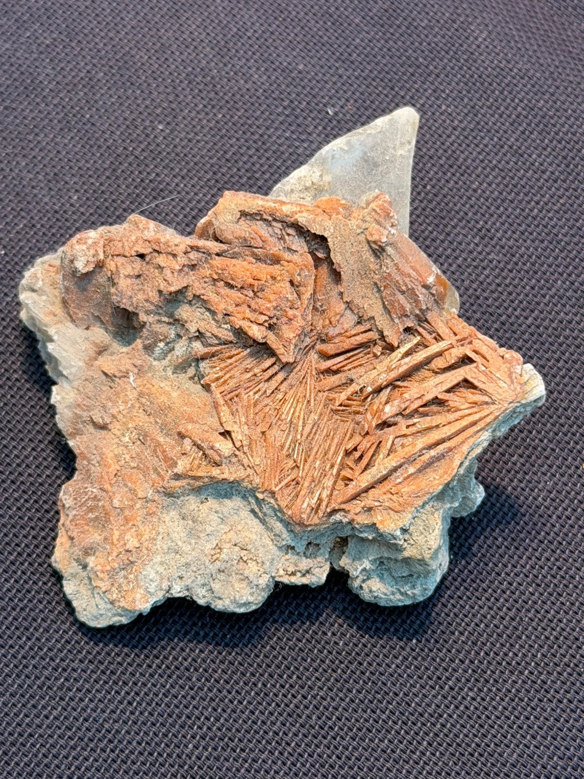 Barytine sur matrice — échantillon de minéral naturel, Enlèvement ou Envoi, Minéral