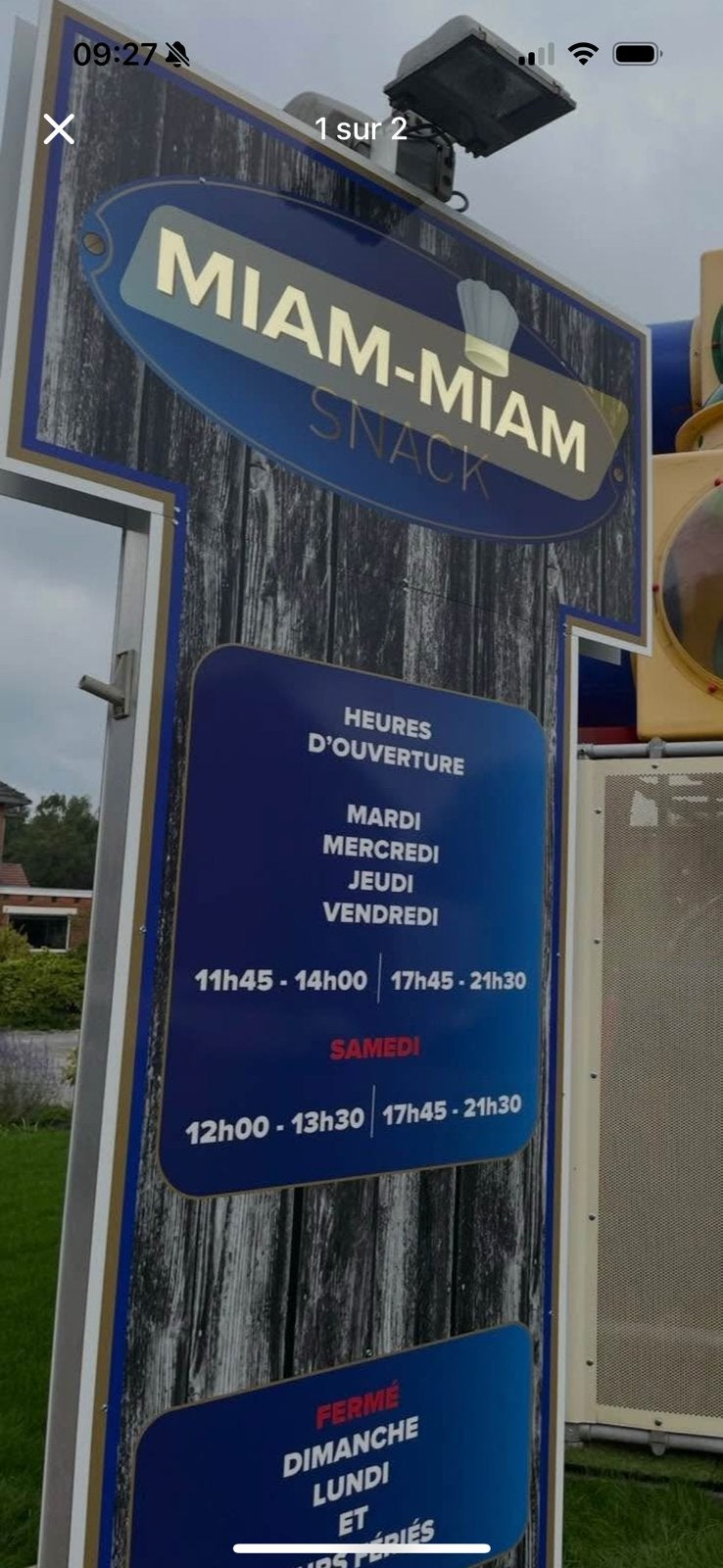 Panneau aluminium, Enlèvement, Comme neuf