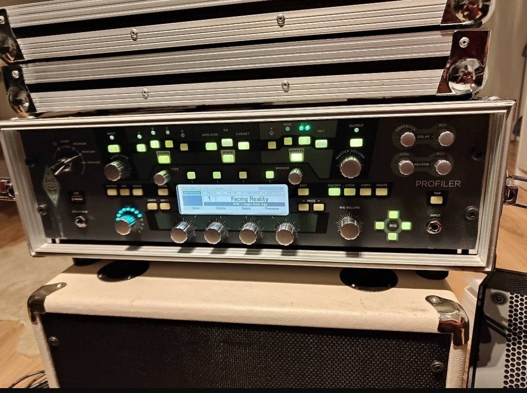 Kemper Profiler Powerrack unit + TAL van profiles, Muziek en Instrumenten, Ophalen