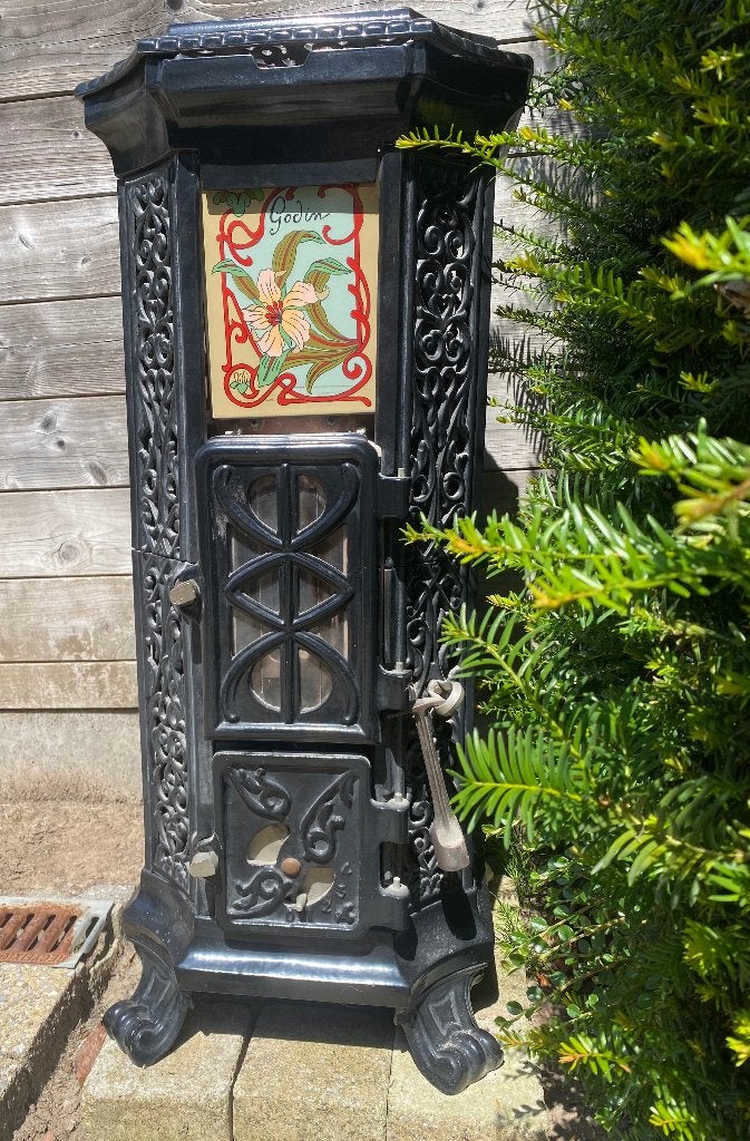 Poêle à bois GODIN, Comme neuf, Enlèvement, Bois, Autoportant
