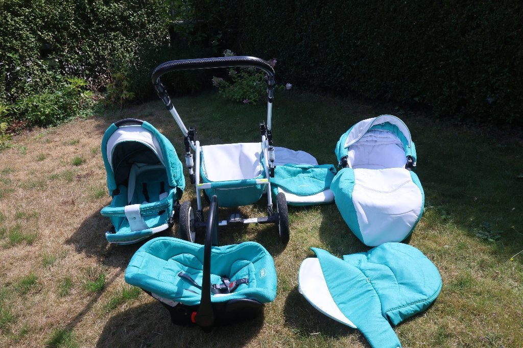 Kinderwagen, Zo goed als nieuw, Met reiswieg, Ophalen, Kinderwagen