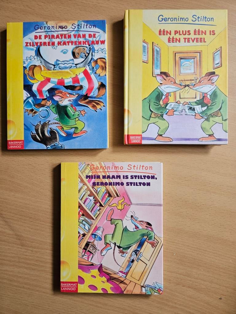 Geronimo Stilton - De piraten van de Zilveren Kattenklauw, Ophalen of Verzenden, Geronimo Stilton