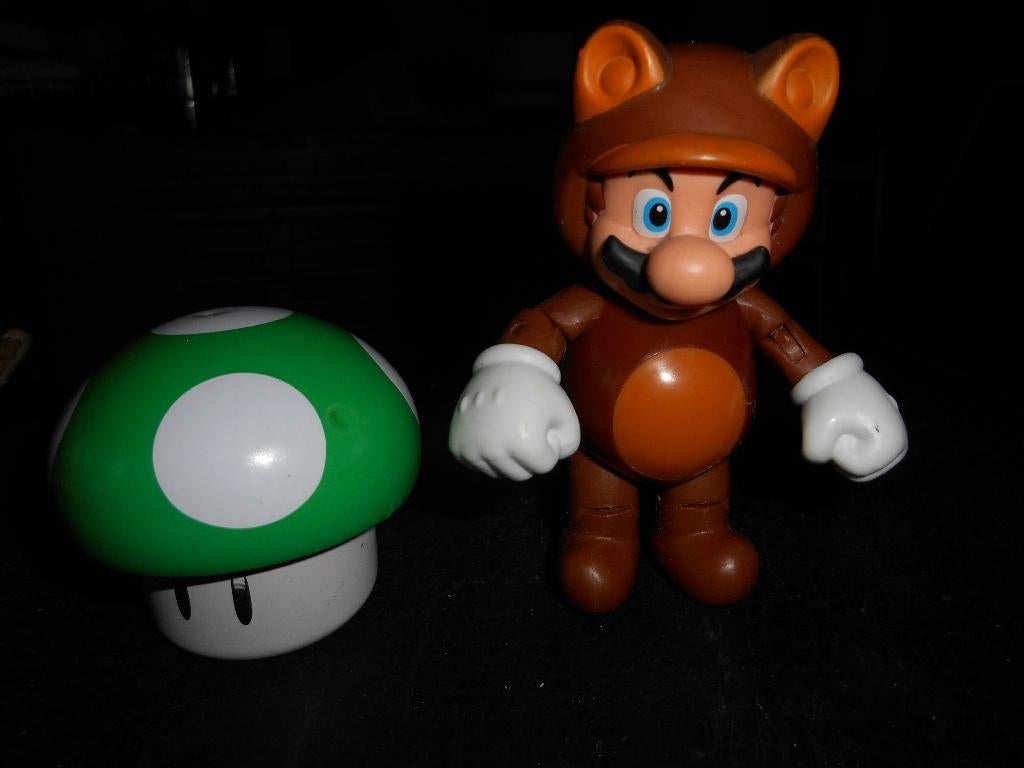 Super Mario Tarooki +-10cm articulée + Sour green Apple, Ophalen of Verzenden