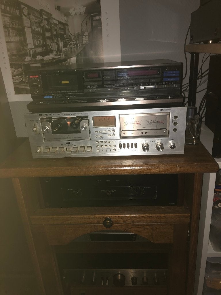 Optonica RT-3838, Enlèvement, Simple, Tape counter