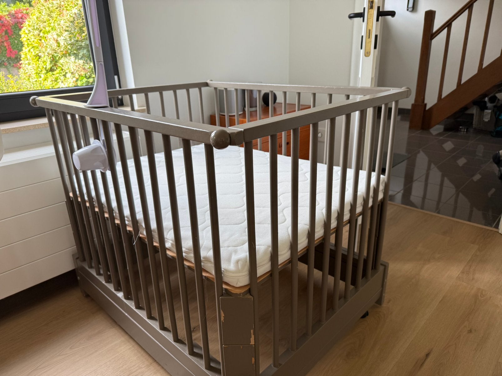 Babypark Pericles, Ophalen, Gebruikt, Rechthoekig, In hoogte verstelbaar