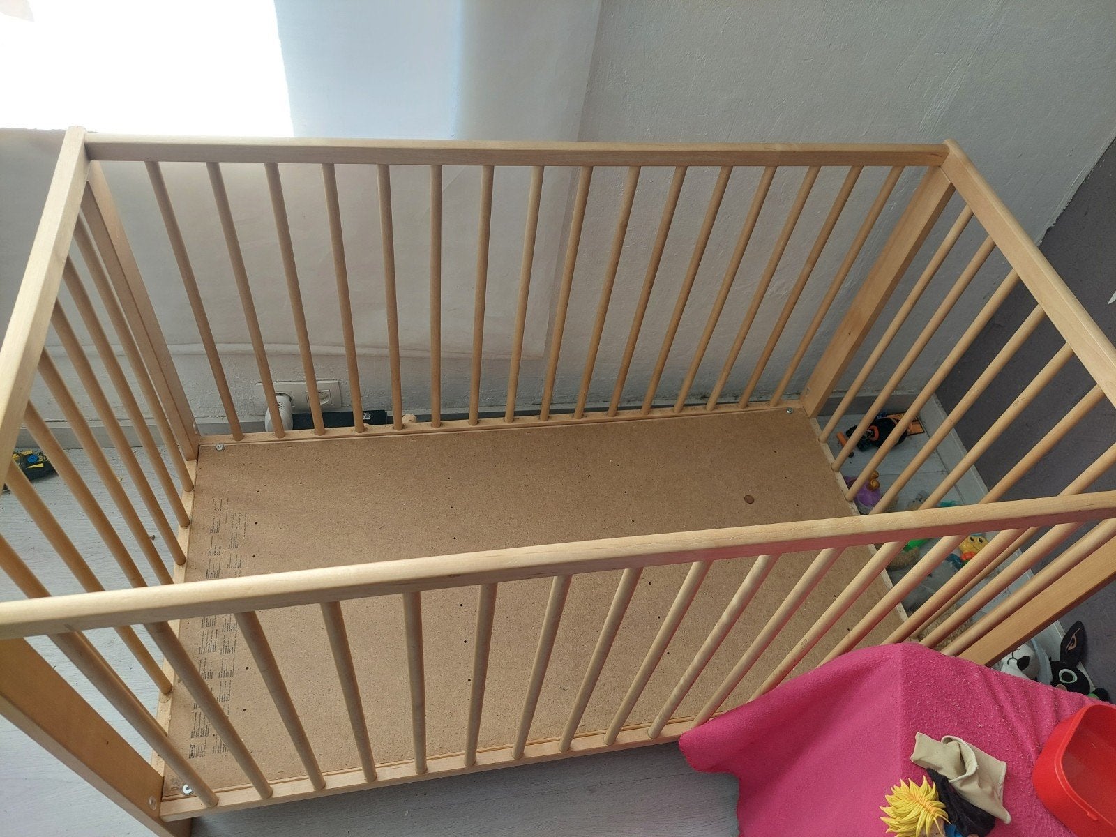 Baby bedje, Ophalen