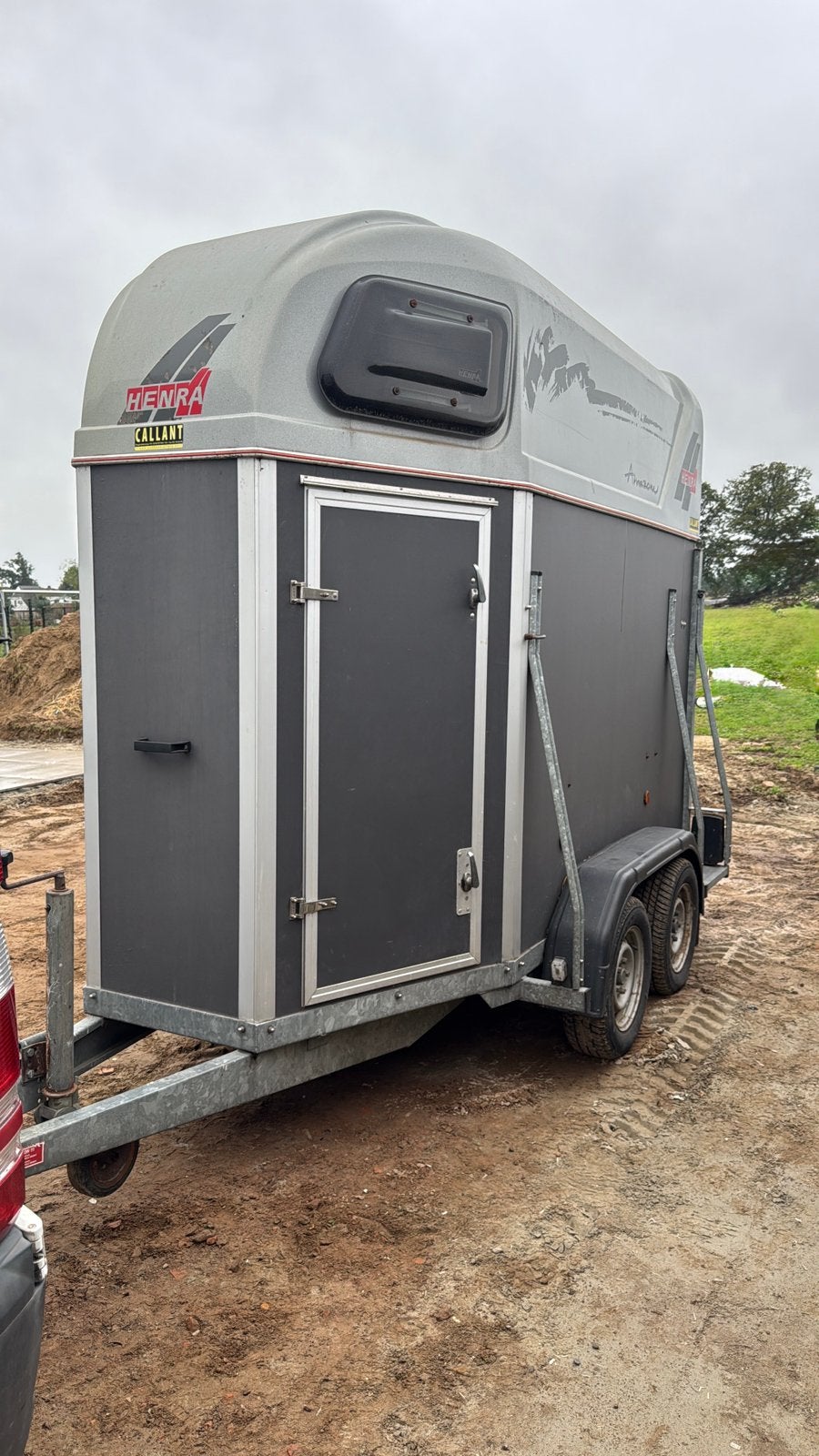 1.5 paardentrailer te koop/huur, Ophalen, Zo goed als nieuw