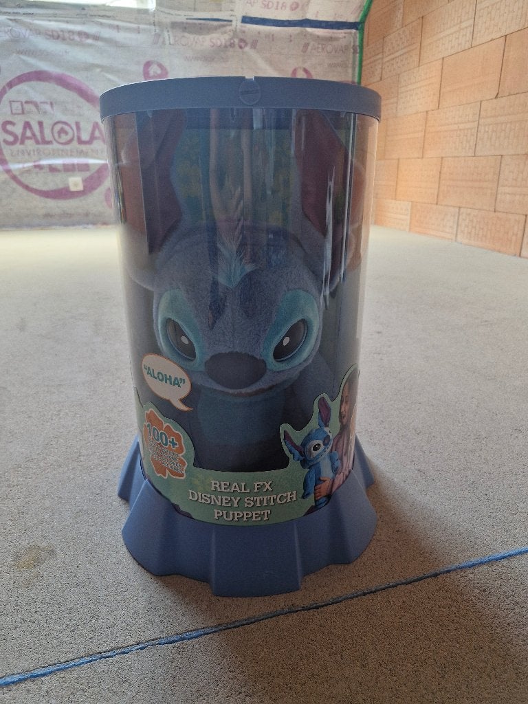 Stitch puppet, Ophalen, Gebruikt
